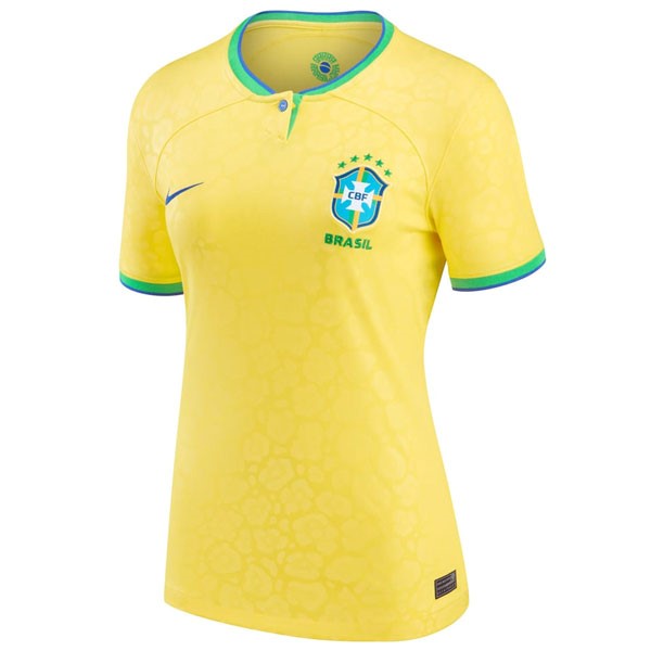 Camiseta Brasil Primera Equipación Mujer 2022/2023